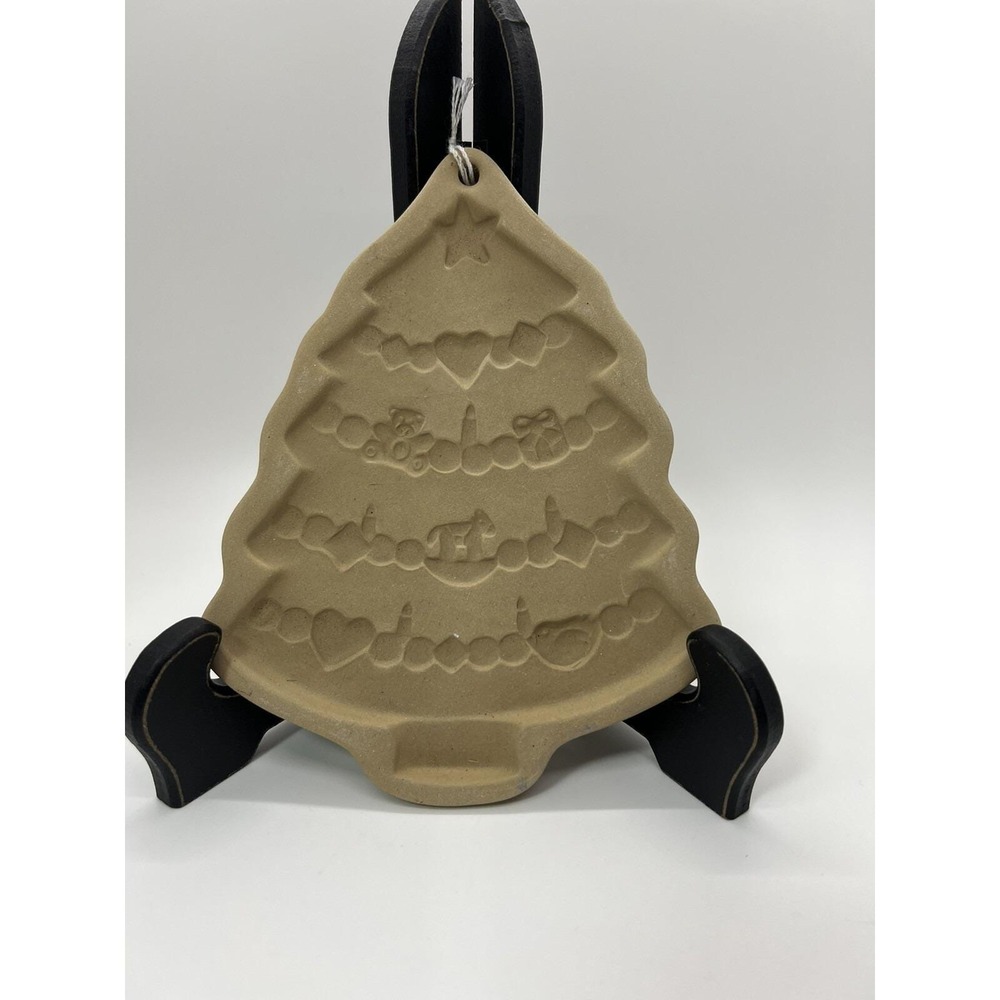 1986 Hill Design Brown Bag Cookie‎ Art Shortbread Mold Christmas Tree